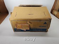 TRÈS RARE DANS LA BOÎTE avec manuels et télécommande en plastique GE 1vcr6014x Magnétoscope vintage