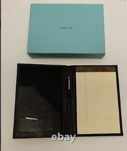 Tiffany & Co. VINTAGE Rare Leather 1837 Paper Notepad With Box
<br/>
 		  <br/>	Tiffany & Co. VINTAGE Rare Leather 1837 Paper Notepad With Box