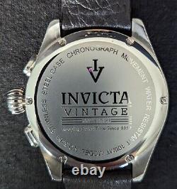 Traduisez ce titre en français : Invicta Vintage Chronographe (RARE) #5461 EUC sans boîte, étiquettes ou manuel.