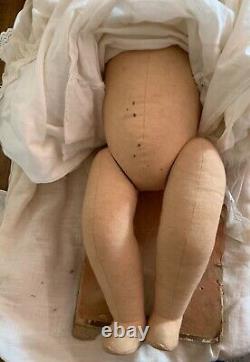 Très Rare Antique Armand Marseille Baby Gloria Doll. Environ 18 De Haut. Boîte D’orig