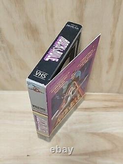 VHS ROCK & RULE vintage en grande boîte avec couverture rabattable, rare de 1983 NELVANA MGM/UA