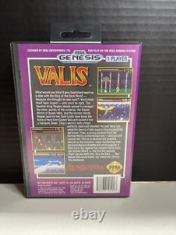 Valis Sega Genesis Cib Complet En Box Rare 1991 Vintage 90s