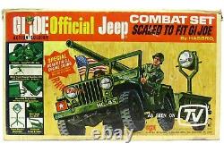 Vintage 1965 Gi Joe Officiel Moto-rev Combat Jeep Withrare As Seen On Tv Box Works