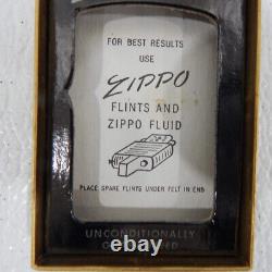 Vintage 1967 Zippo Cigarette Lighter Weef In Orignal Box Rare