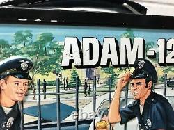 Vintage 1972 Adam-12 Lunch Box Stunning Condition 9/10 Avec Tag And Thermos Rare