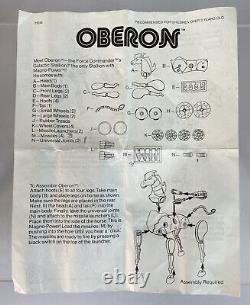 Vintage 1977 Mego Micronauts Oberon Figurine Cheval 100% Complet Boîte Originale Rare