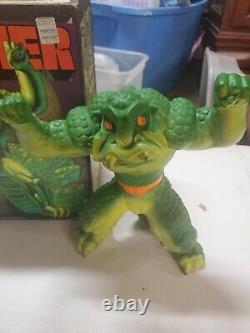 Vintage 1980 Mattel Krusher Monster avec boîte usée - RARE