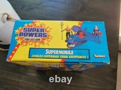 Vintage 1984 Supermobile Super Powers Kenner Usine Scellée Clean Box Rare