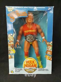 Vintage 1985 Ljn Wwf Wwe Wcw Lutte Hulk Hogan 16 Hulkamania In Box Rare