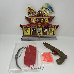 Vintage 1986 Chuck Norris Karate Kommandos Ninja Attack Cible Game Rare Box