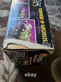 Vintage 1987 Ljn Thundercats Tongue-a-saurus Super Rare! Avec Box ! Saint Graal