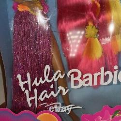 Vintage 1996 Hula Hair Barbie Doll Africain Américain Nouveaut En Box Rare Box Is Damag