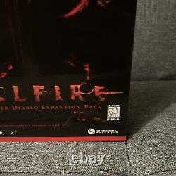 Vintage! 1997 Hellfire Diablo Expansion Pack BIG BOX PC FACTORY SEALED! RARE 	 <br/>	Traduction: Vintage! Pack d'extension Hellfire Diablo 1997 BIG BOX PC USINE SCELLÉE! RARE