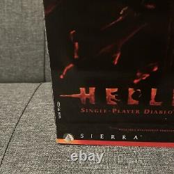 Vintage! 1997 Hellfire Diablo Expansion Pack BIG BOX PC FACTORY SEALED! RARE	<br/>

Traduction: Vintage! Pack d'extension Hellfire Diablo 1997 BIG BOX PC USINE SCELLÉE! RARE