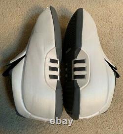 Vintage Adidas Kobe Deux II Basketball Chaussures Hommes 12 White Space Moon 2 Rare Box