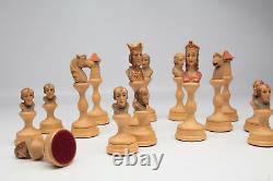 Vintage Anri Mediolanum Bust Chess Set In Box Rare