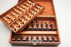 Vintage Anri Mediolanum Bust Chess Set In Box Rare