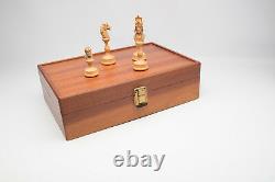 Vintage Anri Mediolanum Bust Chess Set In Box Rare