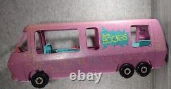 Vintage Barbie And The Rockers Hot Rockin' Van Tour Bus 1980s Avec Box Rare