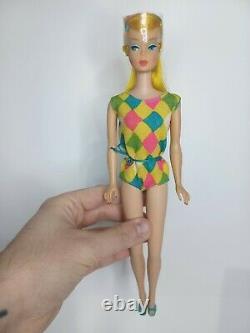 Vintage CM Colormagic Barbie Mod Menthe Rare Avec Boîte Blond Doré