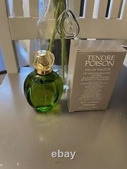 Vintage Christian Dior Tendre Poison 3.4 Oz Edt 100 ML Testeur Avec Box Tender Rare