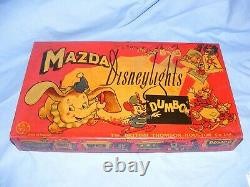 Vintage Disney Mazda Disneylights Christmas Rare Lights Working 8 Boxes Tout Le Travail