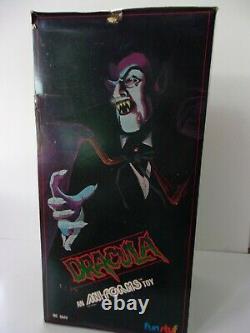 Vintage Dracula 12 Pouces 1979 Funstuf Funstuf Super Rare Boîte Usée Nrfb