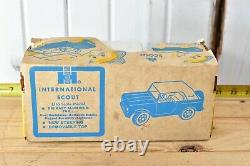 Vintage Ertl International Ih Brown Scout Sport Top Box! Wow Rare Collection