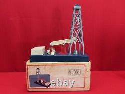 Vintage Escon Humble Oil Refining Co Pump & Derrick Melvin G. Miller Rare Box