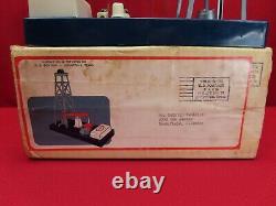 Vintage Escon Humble Oil Refining Co Pump & Derrick Melvin G. Miller Rare Box