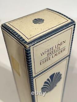 Vintage Estee Lauder White Linen BREEZE Eau De Parfum 3.4oz NEW in Box RARE		<br/>
   - Parfum Vintage Estee Lauder White Linen BREEZE 3.4oz NEUF dans sa boîte RARE