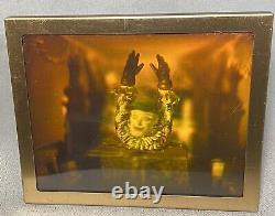 Vintage Framed Rare 3 Channel Reflection Hologram Jack D'art Victorien Dans La Boîte