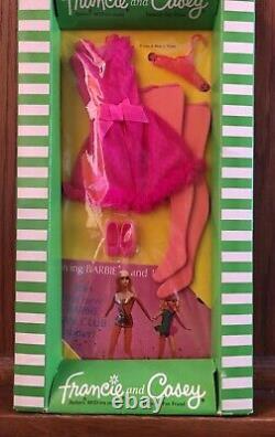 Vintage Francie #1762 Pink Power Scellé Dans La Boîte Originale Barbie Nrfb Rare