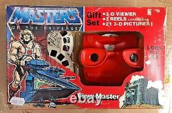 Vintage He-man Masters Of The Universe Viewmaster Coffret Cadeau 1983 Rare