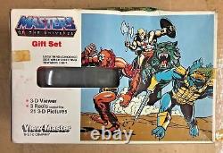 Vintage He-man Masters Of The Universe Viewmaster Coffret Cadeau 1983 Rare