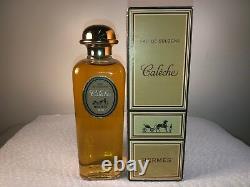 Vintage Hermes Caleche 8 Oz Eau De Cologne Éclaboussure Nouveaut En Box Rare (b21)