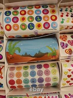 Vintage Holy Graal Sandy Lion Sticker Box Set! Stickers Très Rares! L'utilisation De La Boîte Est Lue