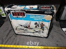 Vintage Kenner Star Wars Rebel Armored Snow Speeder Rare Meccano Boîte/instructions Seulement