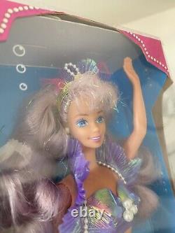 Vintage Magical Hair Mermaid Barbie 1993 European Special Edition Nrfb Mint Rare