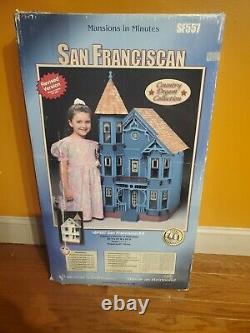 Vintage Mansion In Minutes San Franciscain Kit Dura Craft New In Box. Royaume