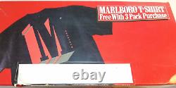 Vintage Marlboro 90's T Shirt XL À L'intérieur De La Boîte D'affichage Promo Super Rare- Lire
