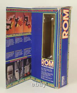 Vintage Mattel Rom Space Knight Avec Boîte Originale 1979 Robot Très Rare