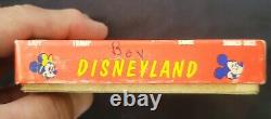 Vintage Mickey Mouse Club Mouseketeers Pluto Portefeuille Mint Dans La Boîte Originale Rare
