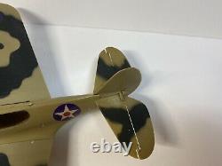 Vintage Model Airplane Ligne De Contrôle Cox P-40 Warhawk Version Couleur Rare Withbox