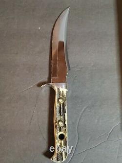 Vintage Puma 6393 Skinner Couteau Avec Poignée De Gaine De Menthe Boîte Originale Rare