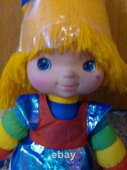 Vintage Rainbow Brite Doll 7230 Mattel 1983 Opened Box 18.5 Rare S'il Vous Plaît Lire