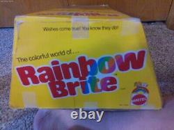 Vintage Rainbow Brite Doll 7230 Mattel 1983 Opened Box 18.5 Rare S'il Vous Plaît Lire