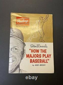Vintage Rare 1962 Stan Musial Modèle Personnel 6 Gants De Baseball Avec Boîte D'origine