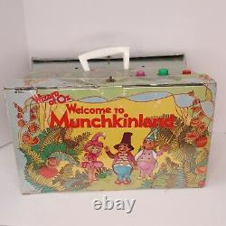 Vintage Rare 1974 Mego The Wizard Of Oz Munchkinland Jeu Set 1970's Toy With Box