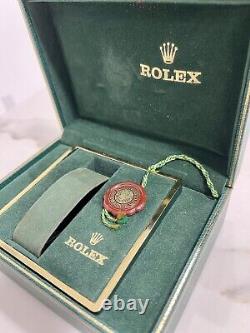 Vintage Rare Authentic Rolex Green Box Gmt Sous-mariner Datejust Sea Habiter 80s